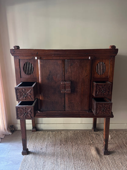 Large Carved Console