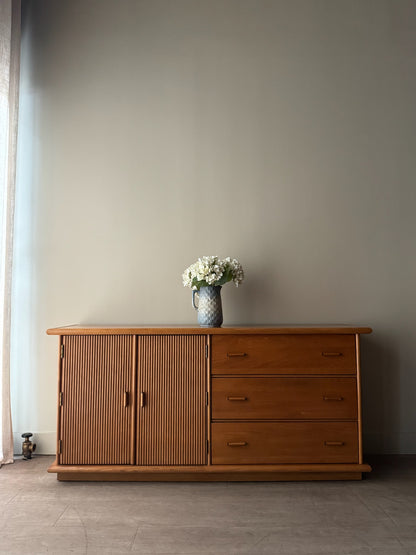 Oak 6 drawer dresser