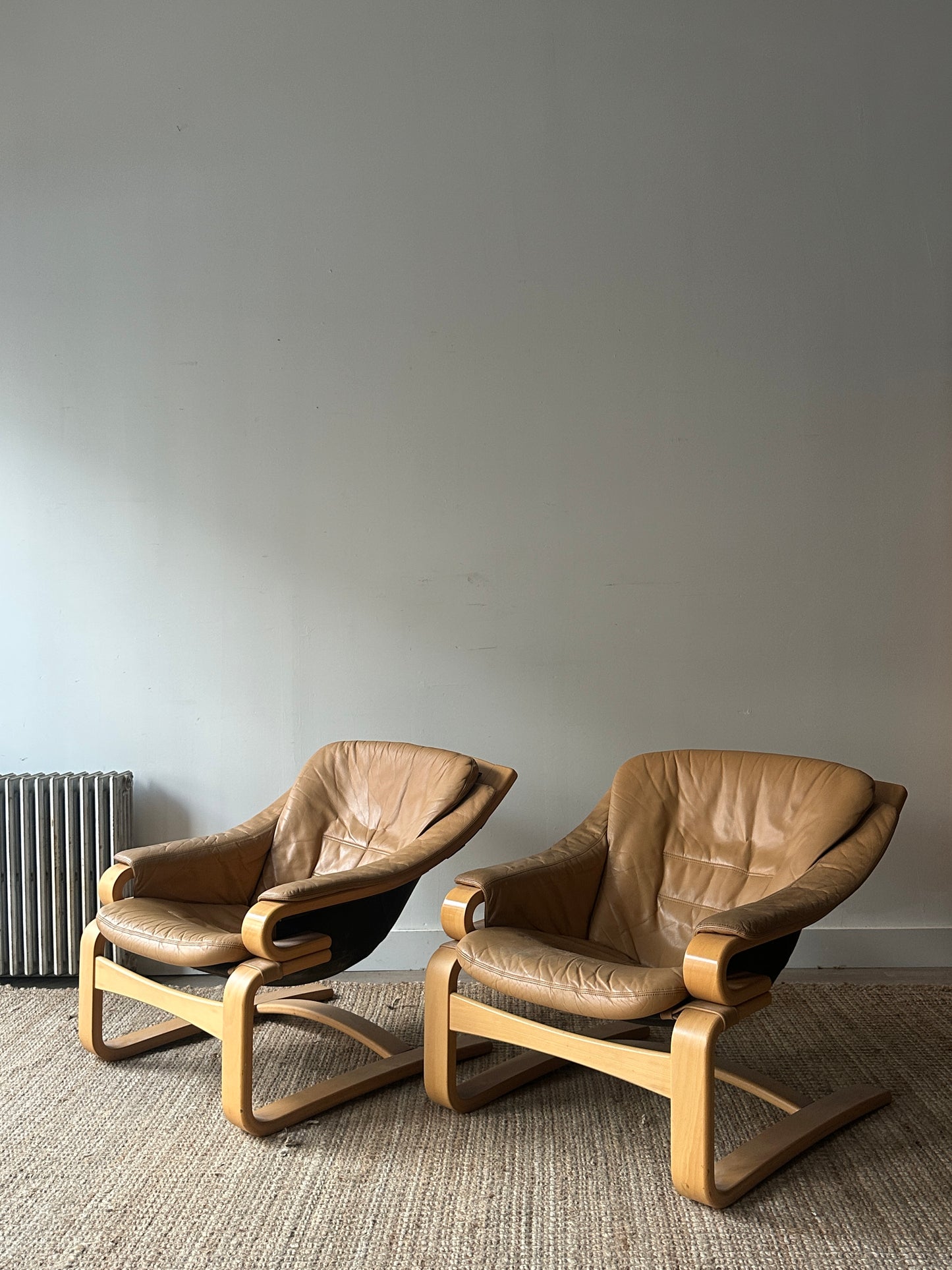 Svend Skipper lounge chairs. Sold individually.