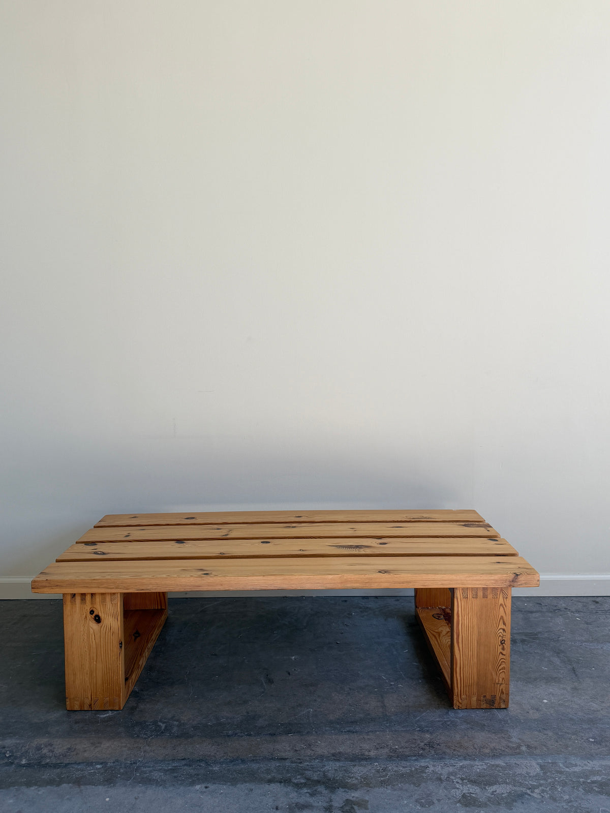 Pine coffee table