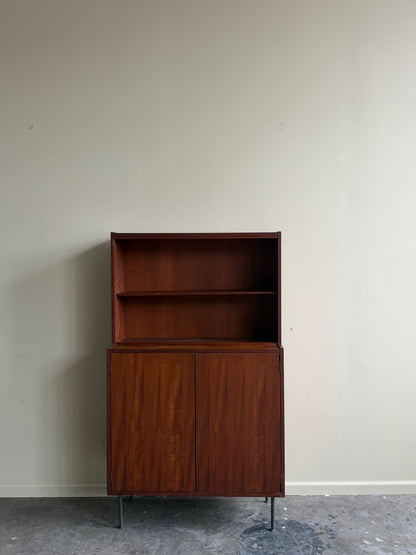 Teak bookcase cabinet