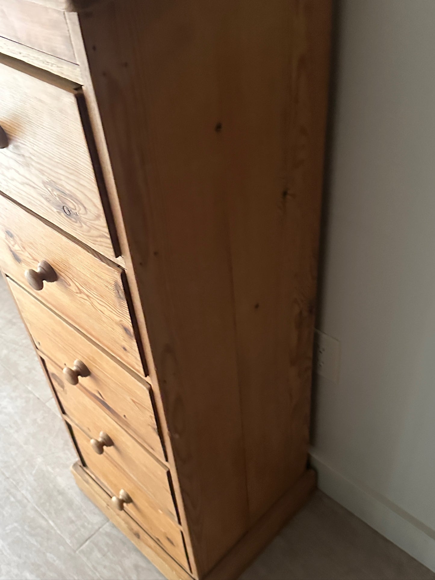 Pine Lingerie Chest