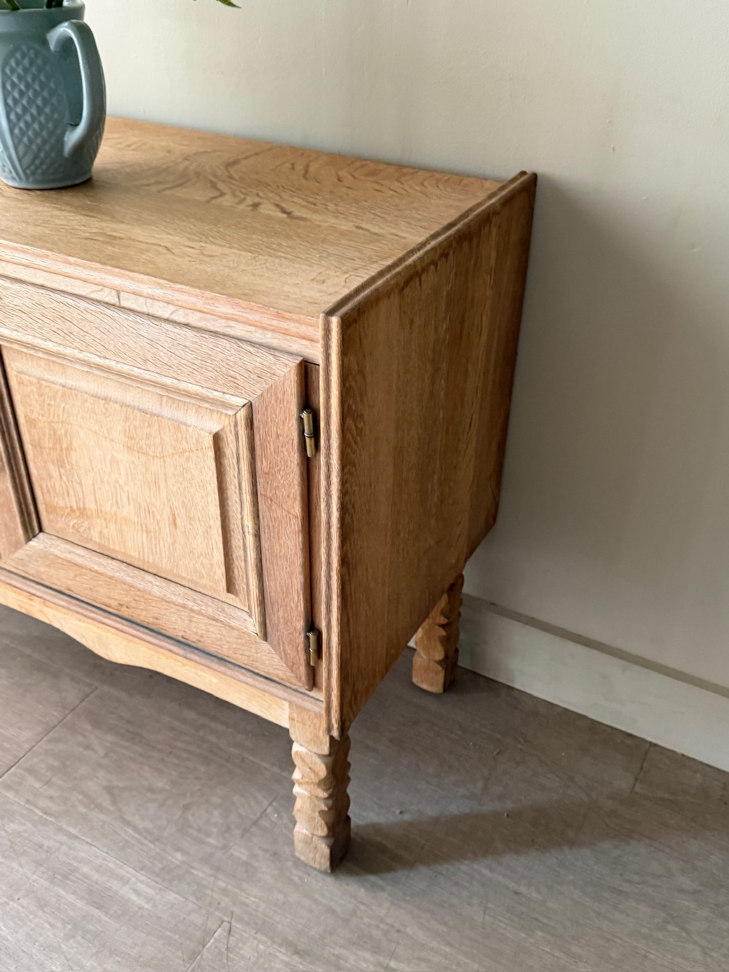 Danish oak console