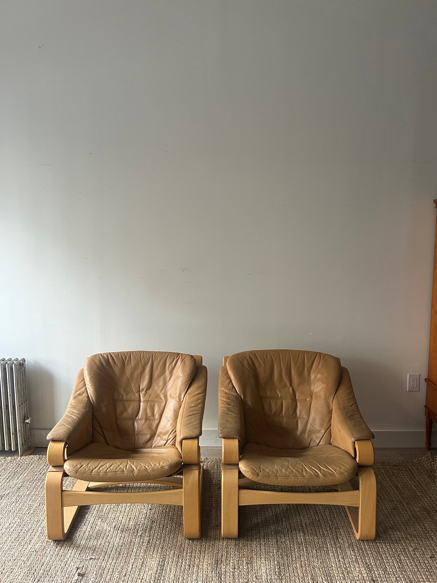 Svend Skipper lounge chairs. Sold individually.