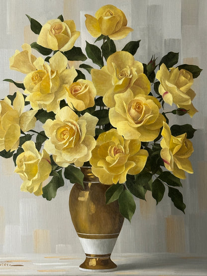 Oil on canvas by Elizabeth Rouviere