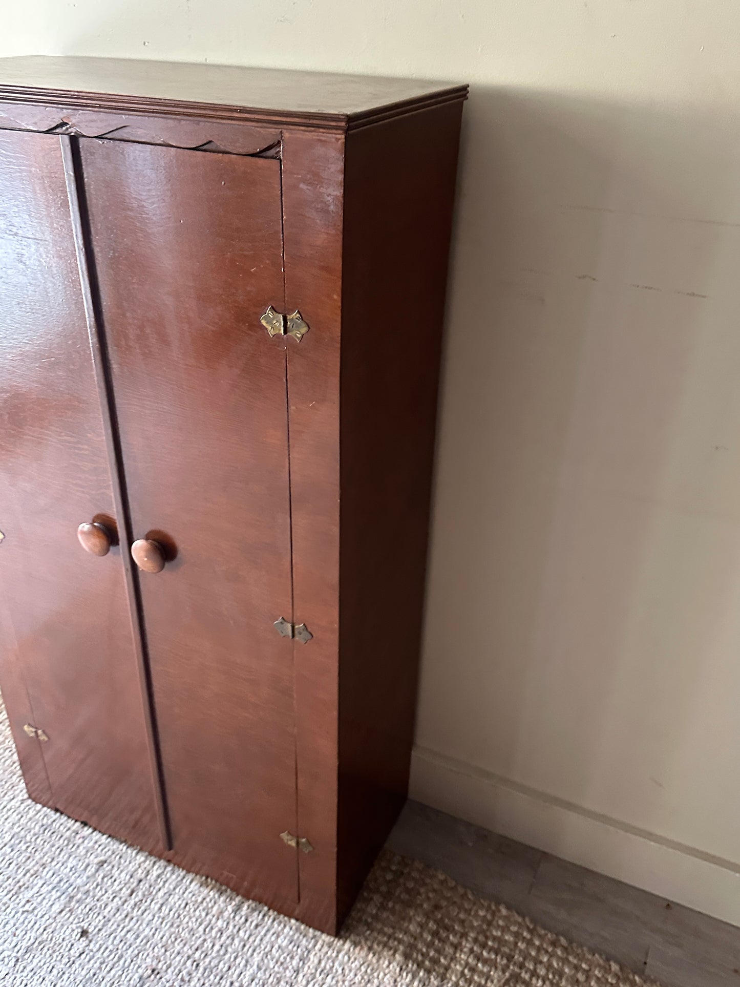 Small pine cupboard