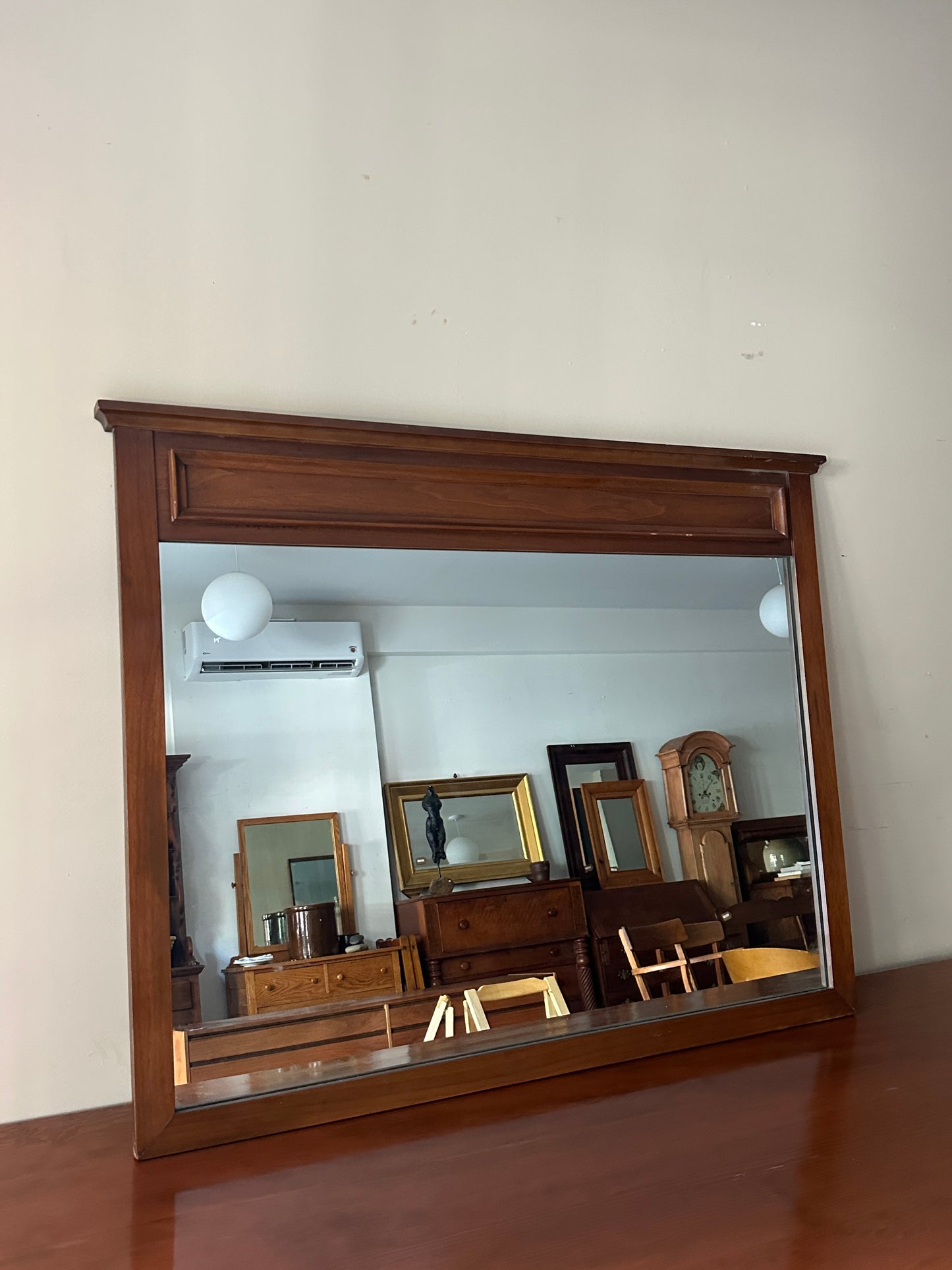 Walnut mirror