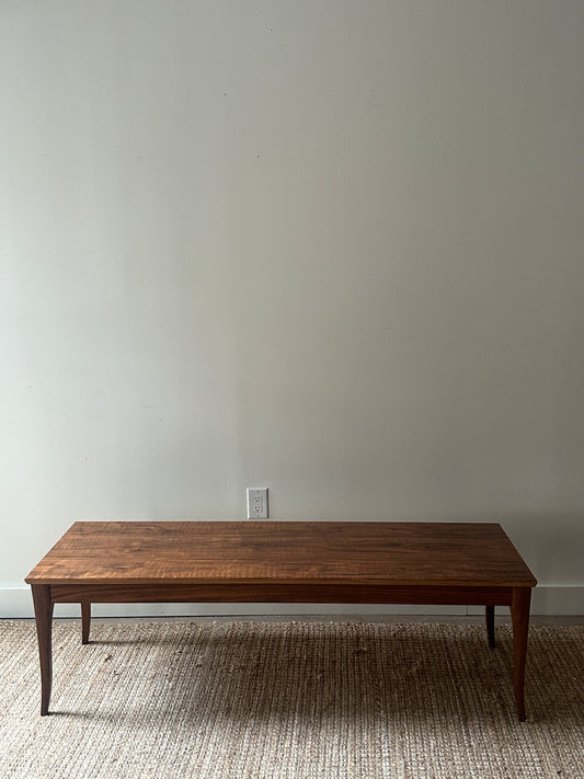 Walnut coffee table