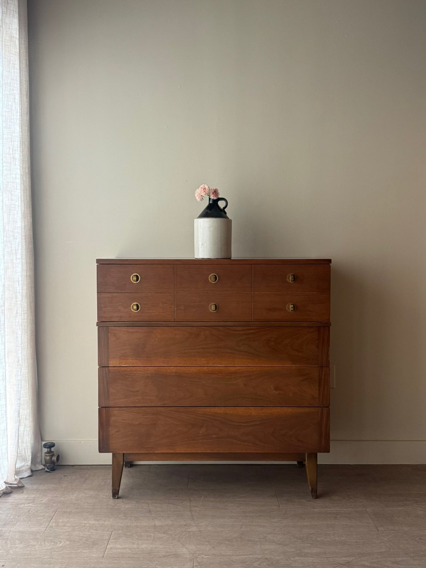 Stanley walnut dresser
