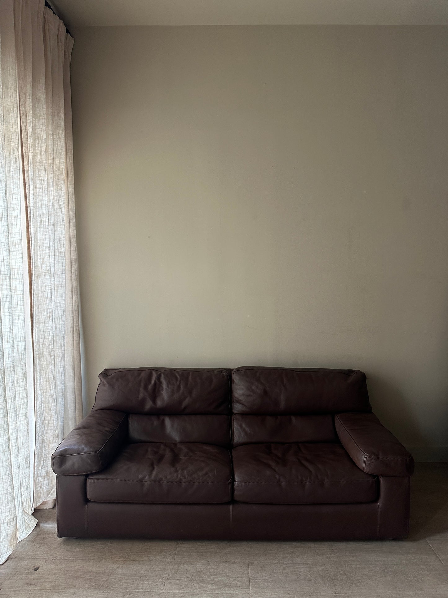 Roche Bobois leather sofa