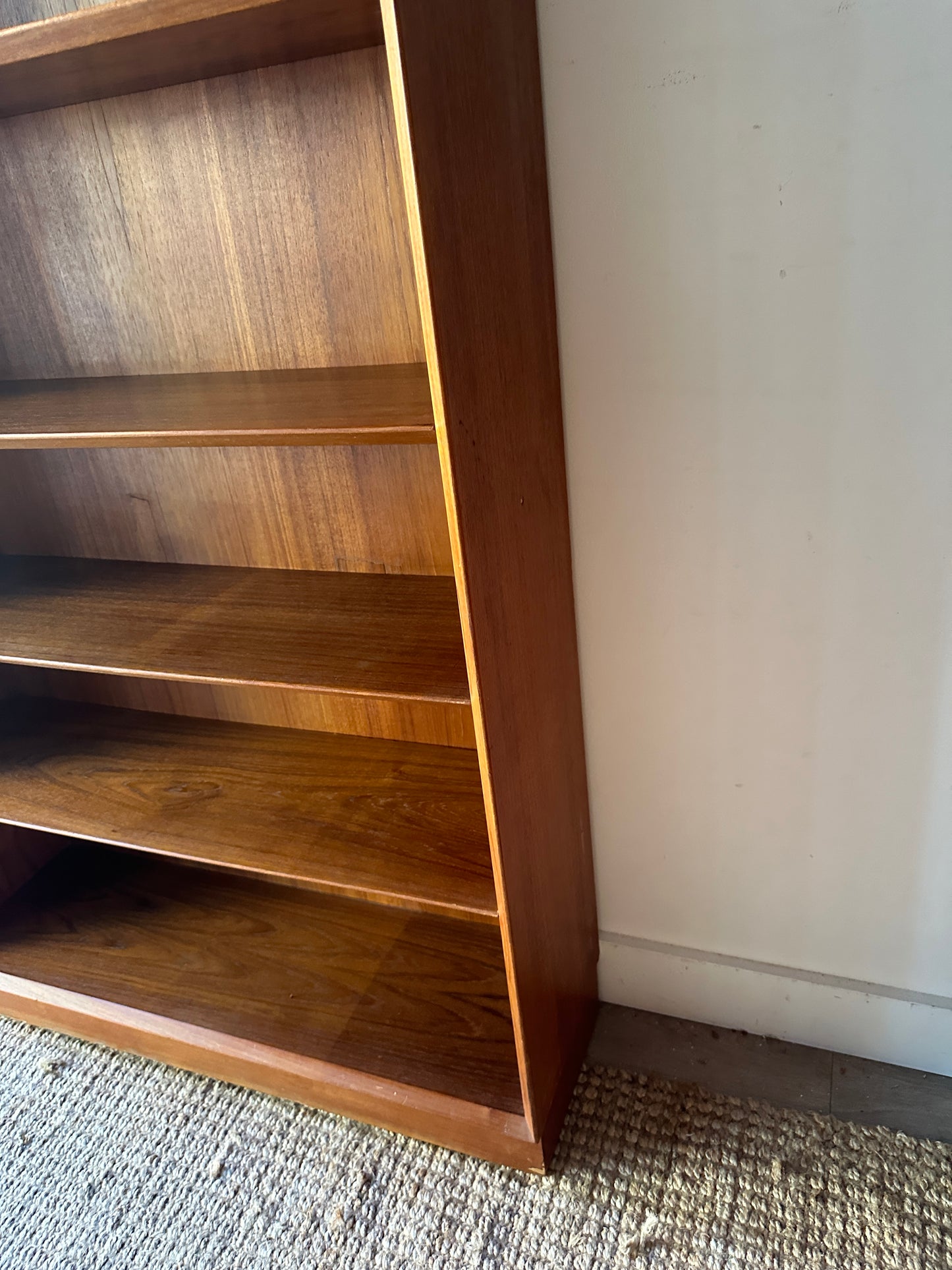 Danish teak shelves