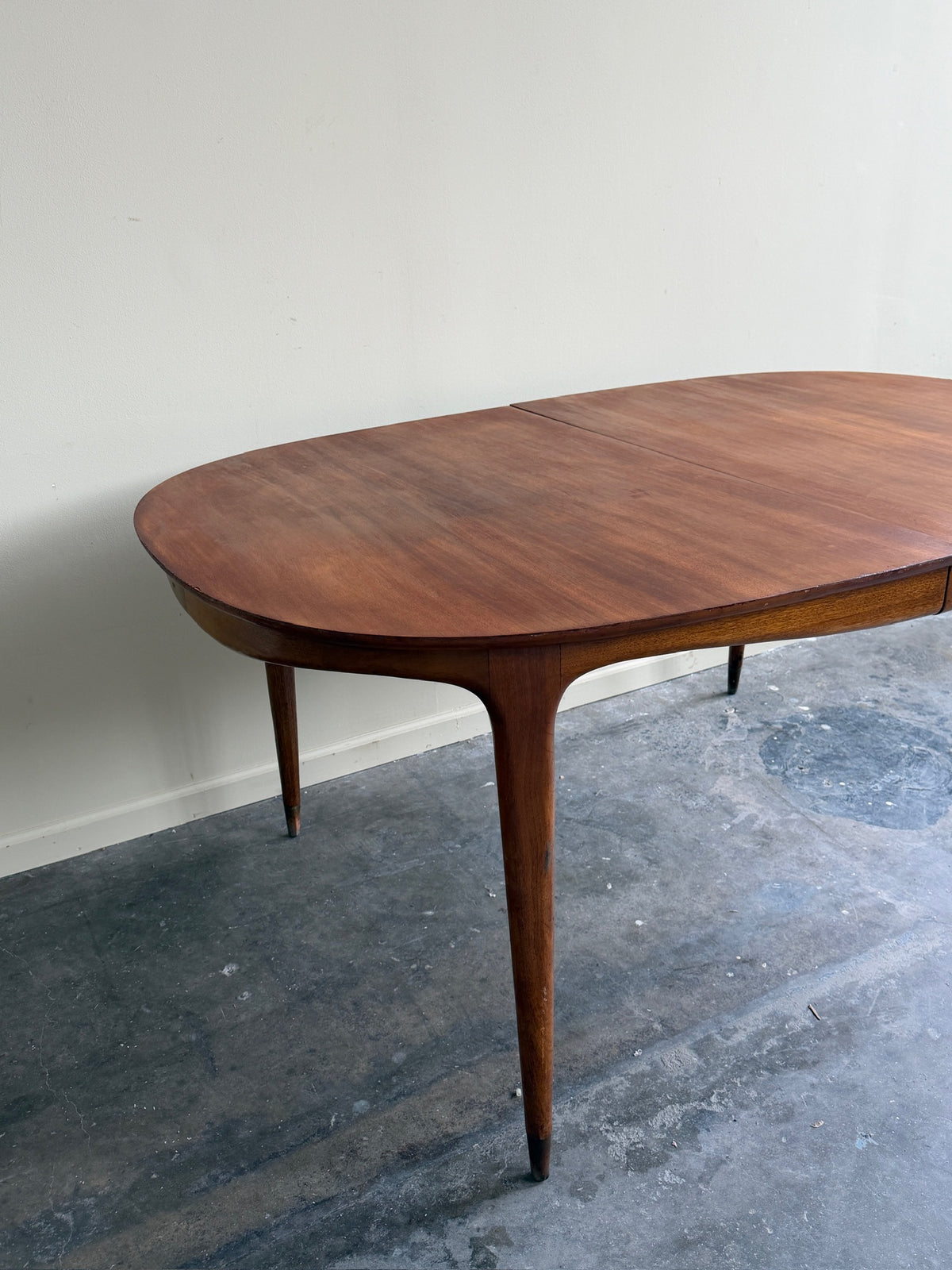 R-Way walnut dining table