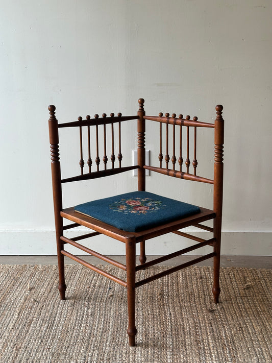 Stick and ball corner chair