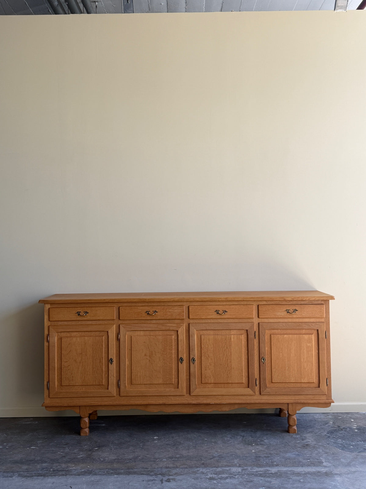 Hundstrup Mobelfabrik Danish oak sideboard