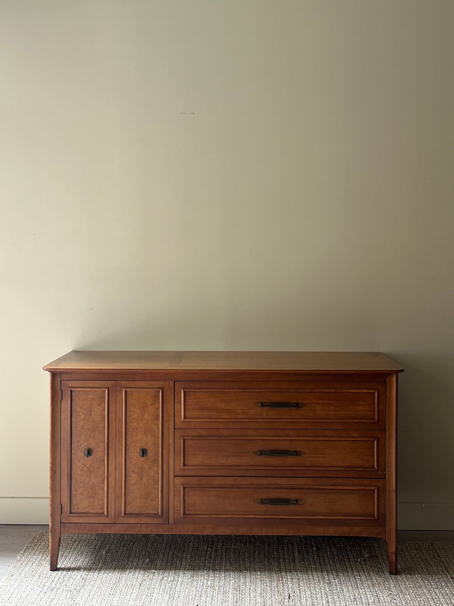 Walnut credenza