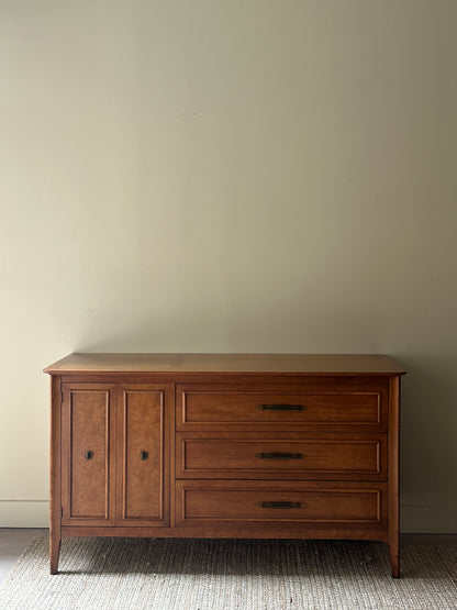 Walnut credenza