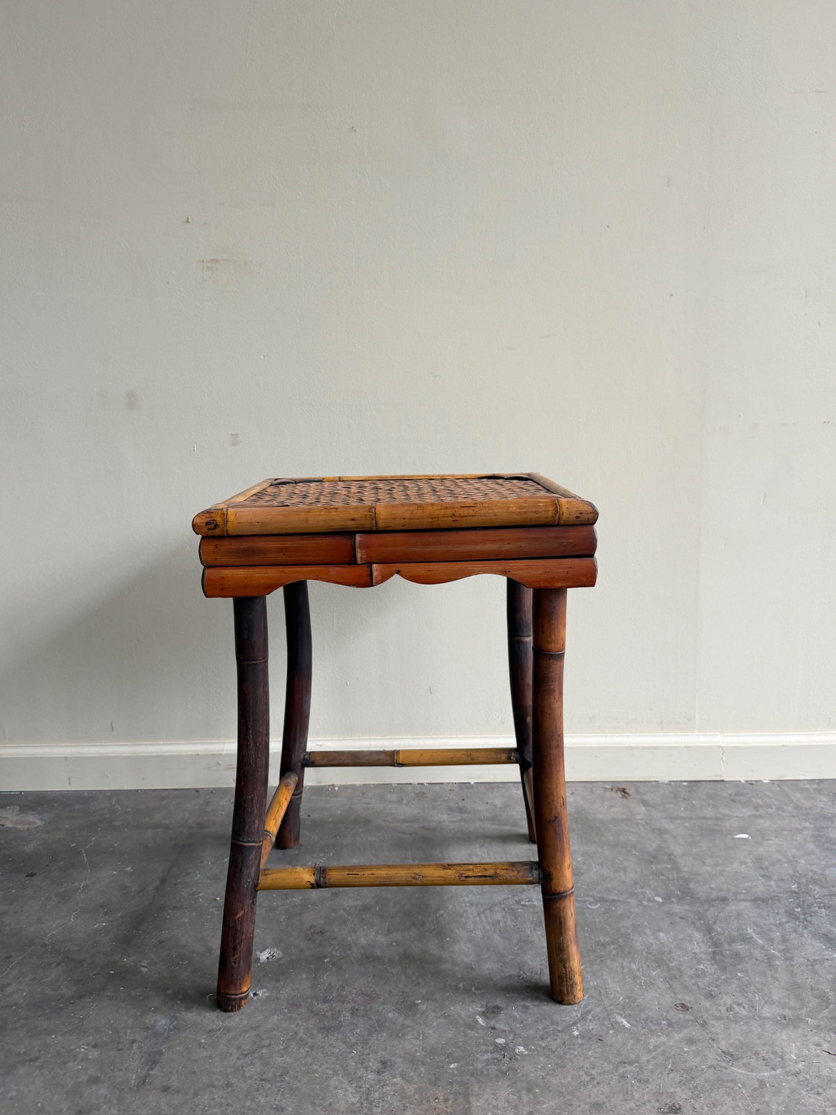 Bamboo cocktail table