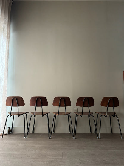 Ab Schaub “Tripas” Swedish teak chairs. Sold individually.