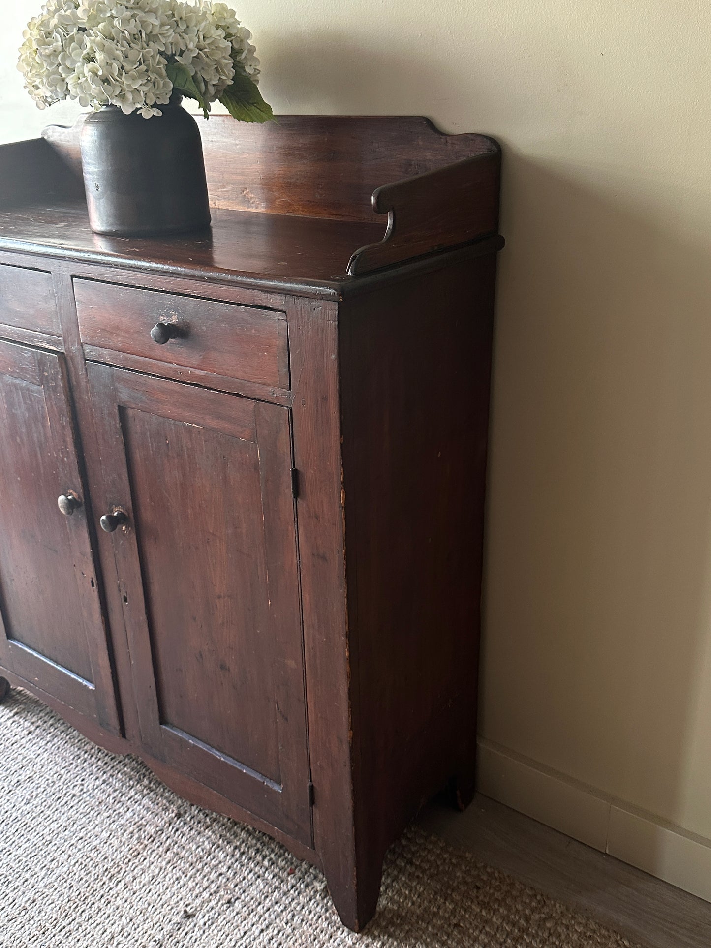Pine jelly cupboard