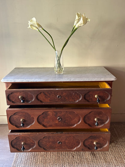 Marble top dresser