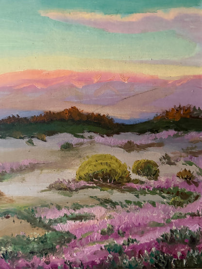 American Western landscape. Unsigned.