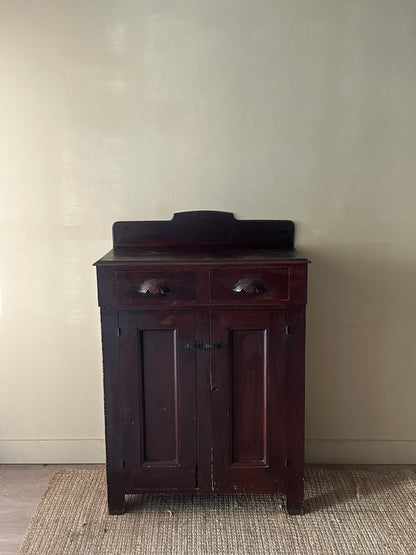 Pine Victorian cupboard