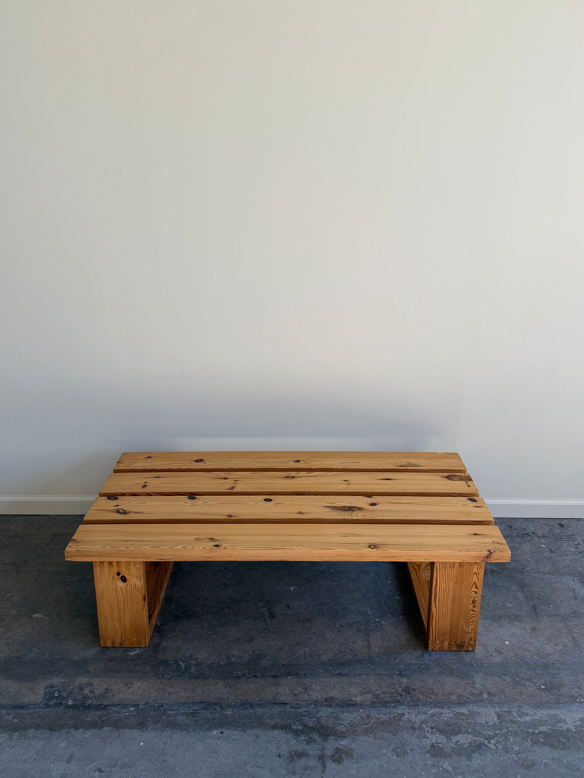 Pine coffee table