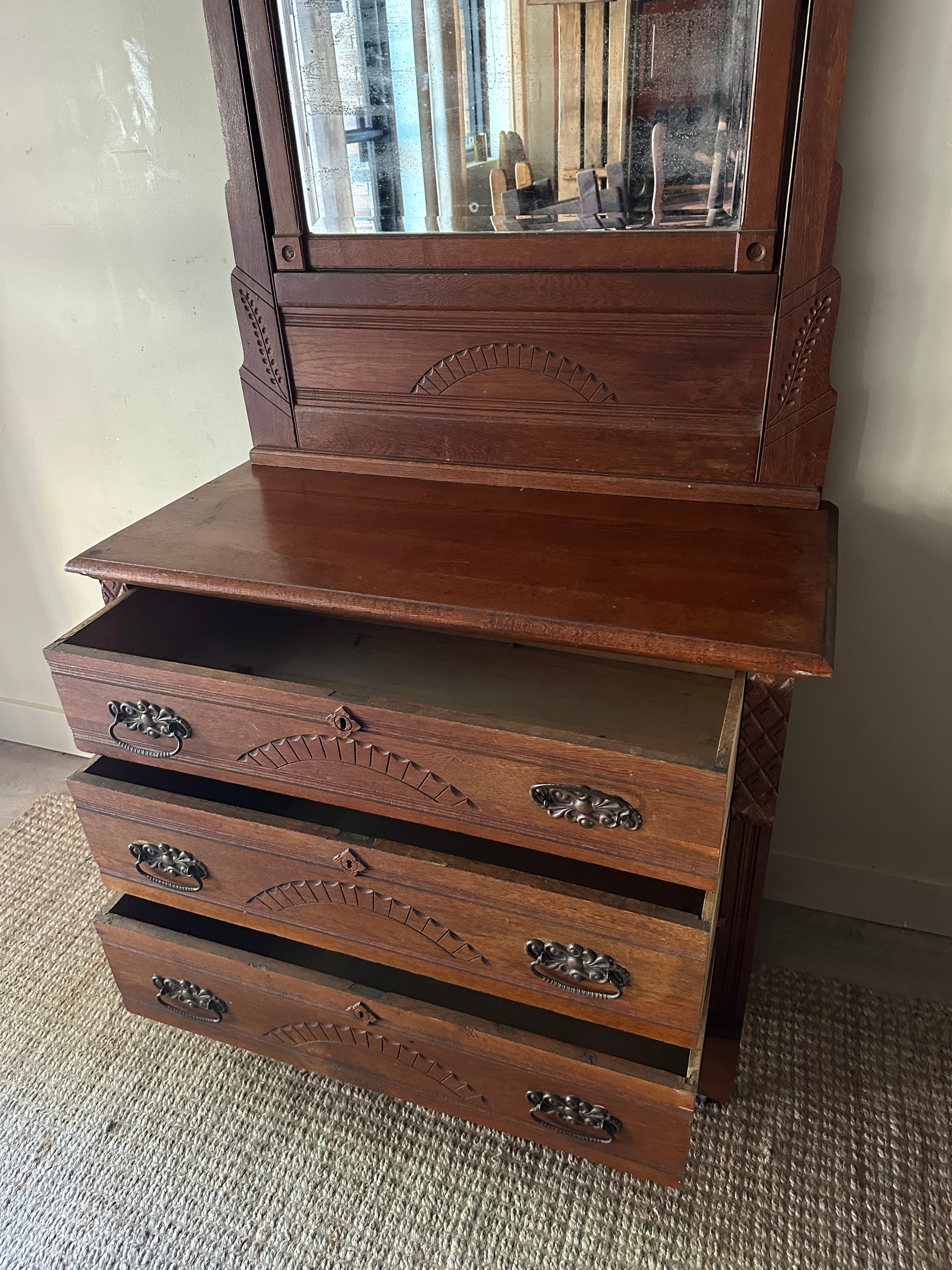 Victorian dresser w mirror Good Behavior Victorian dresser w mirror Good Behavior