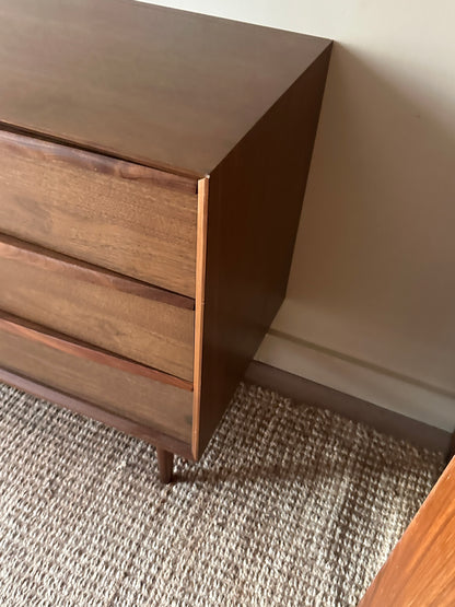 Walnut credenza