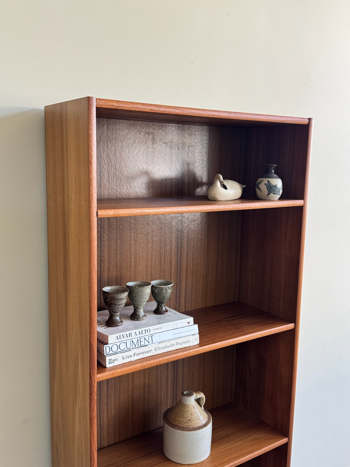 Danish teak bookcase