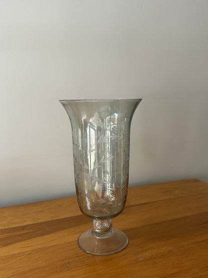 Green tinted vase