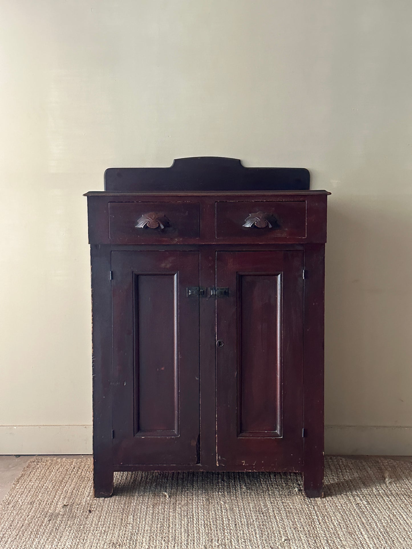 Pine Victorian cupboard