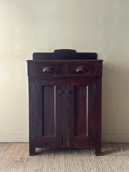 Pine Victorian cupboard