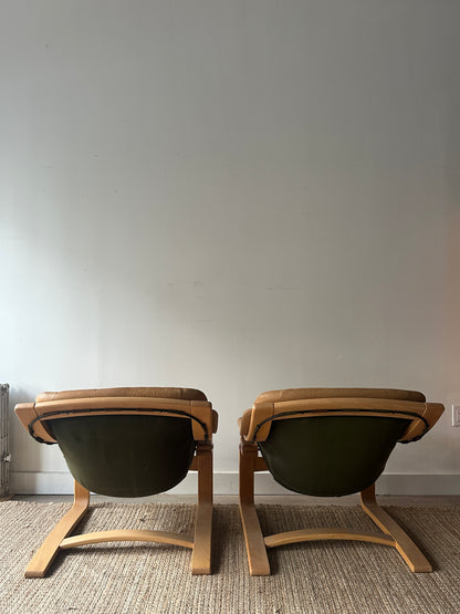 Svend Skipper lounge chairs. Sold individually.