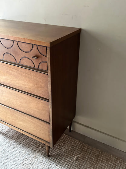 Walnut tallboy