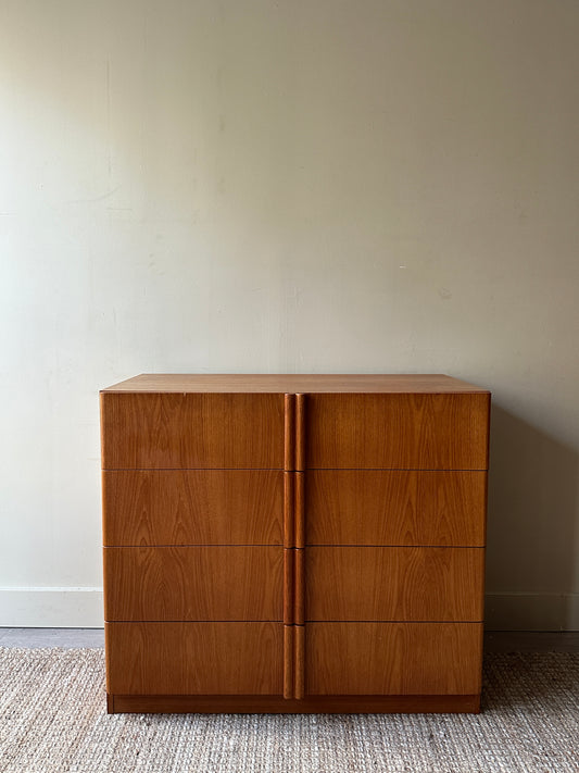 Danish teak bachelors chest