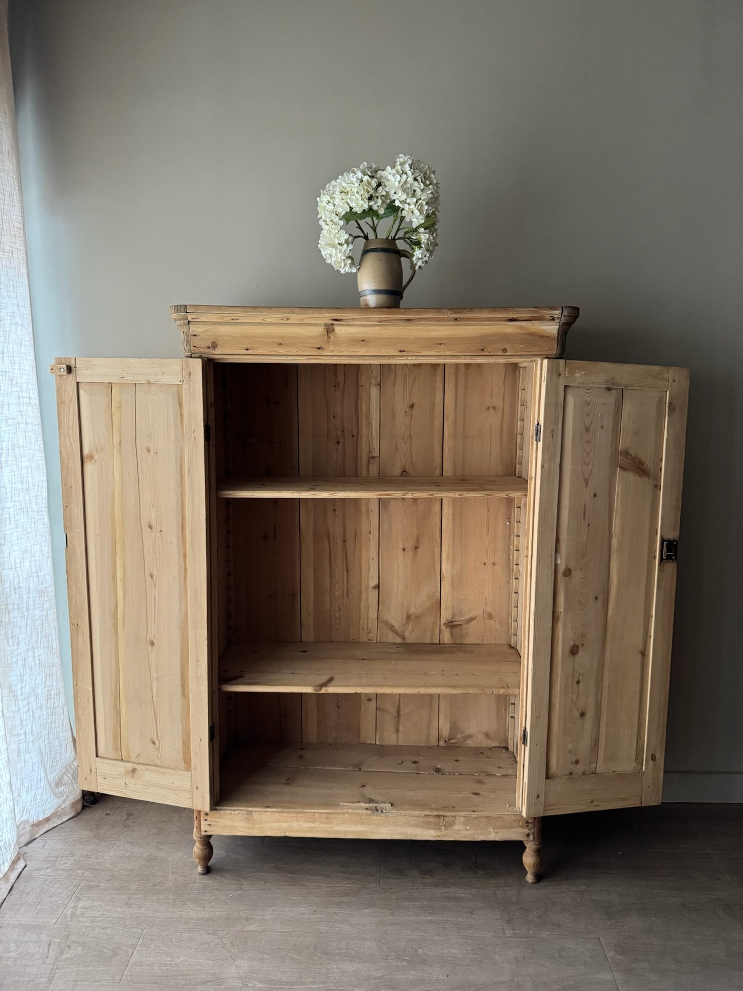 Scandinavian pine armoire