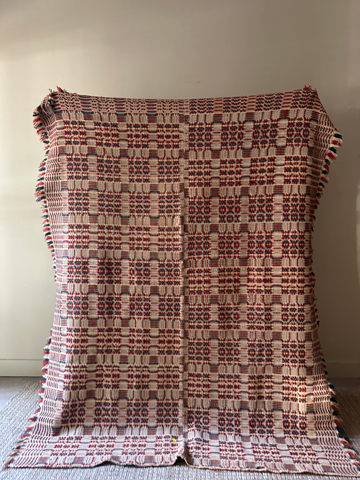 Wool coverlet