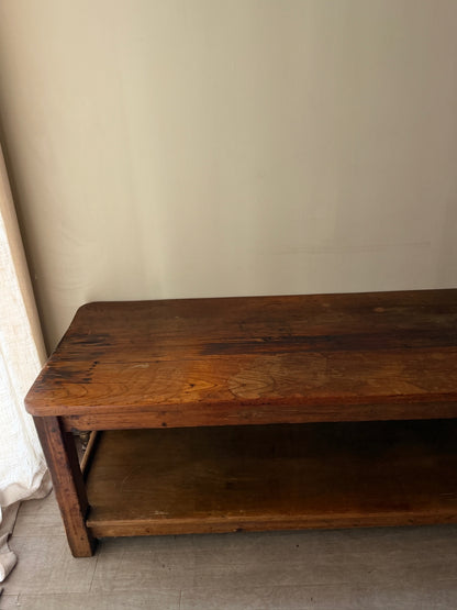 Pine work bench