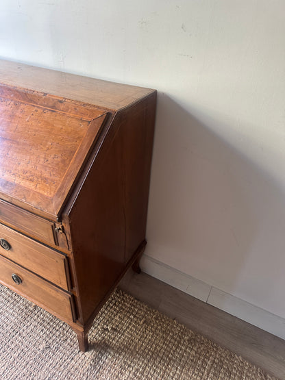 Louis Philippe walnut secretary desk