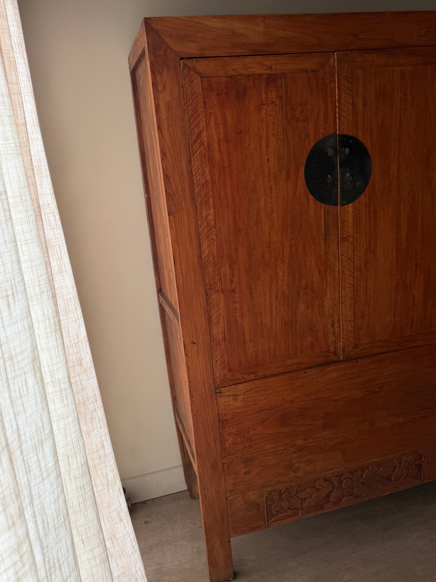 Chinese carved cabinet