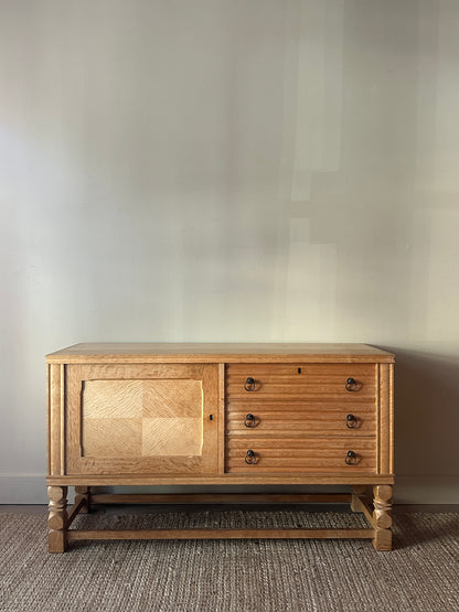Danish white oak cabinet