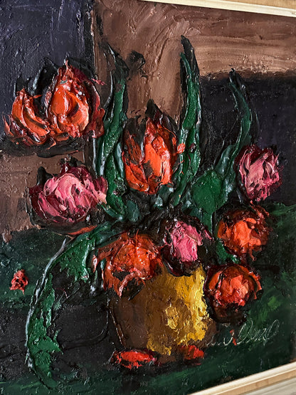 Danish still life, signed