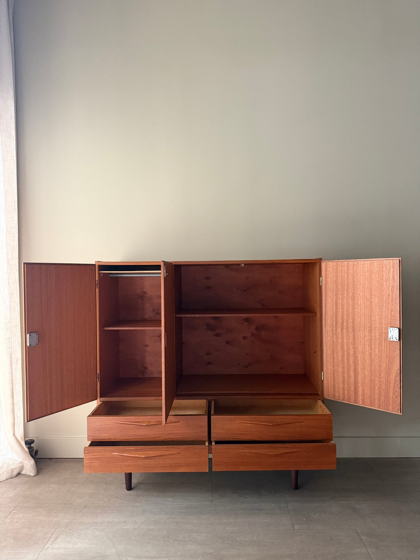 Danish teak cabinet