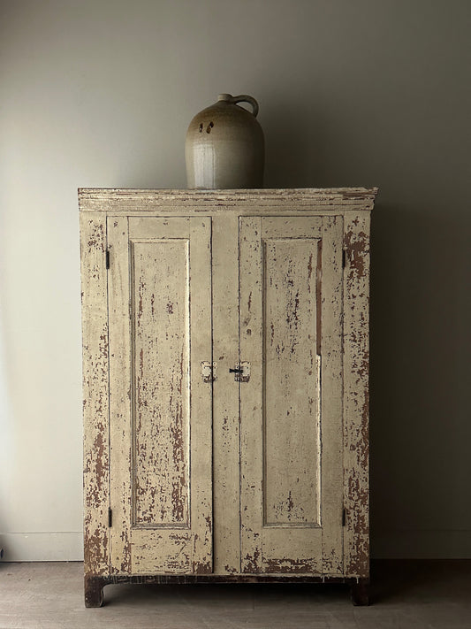 Farmhouse Painted Pine Cupboard