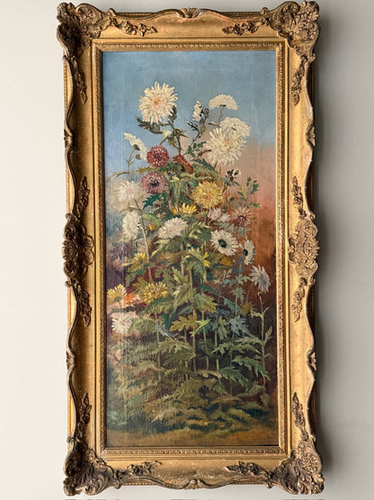 Flower still life. Unsigned.