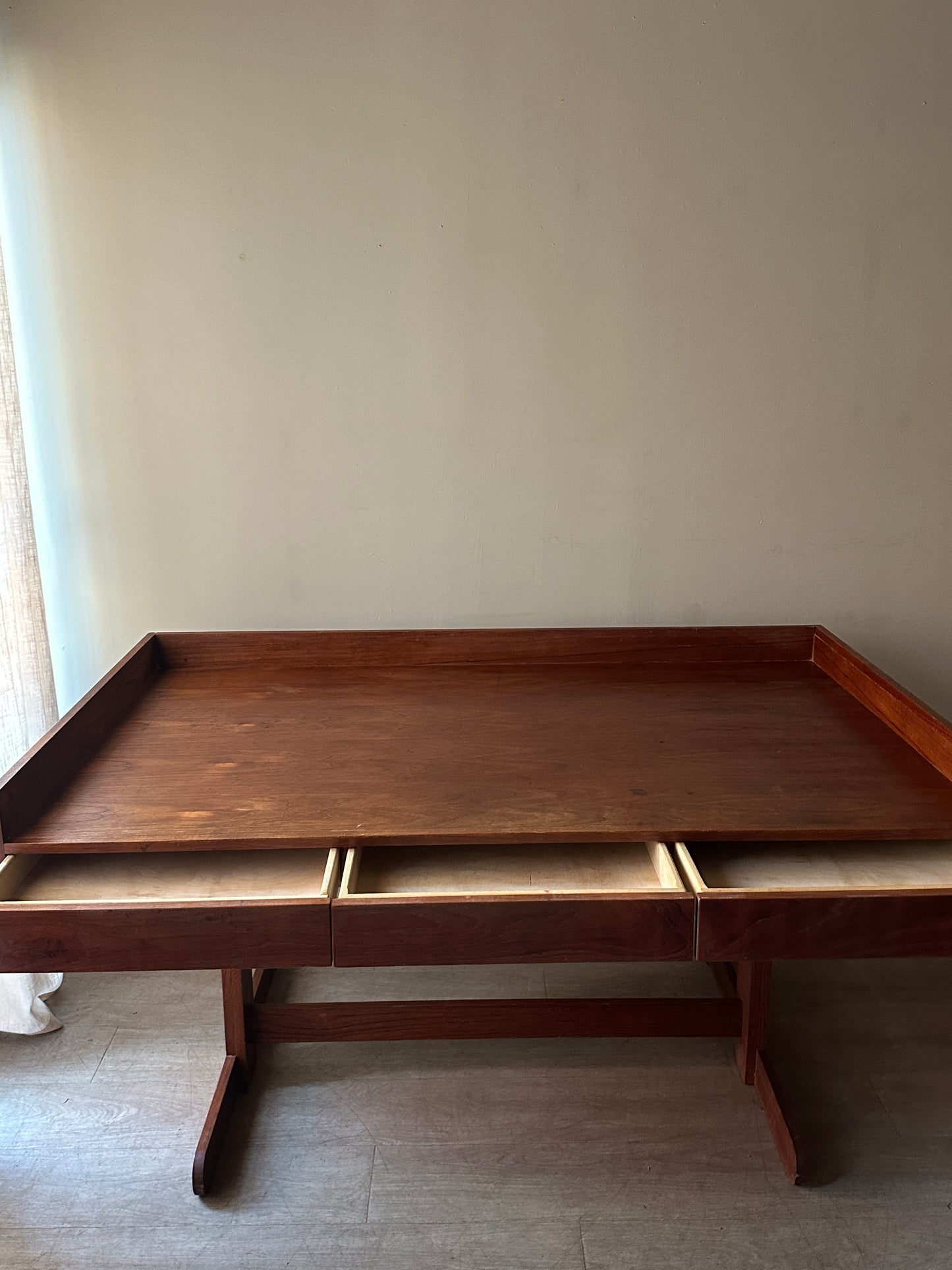 Danish teak desk