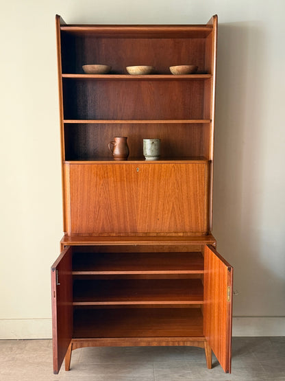 Johannesberg Swedish mahogany secretary hutch