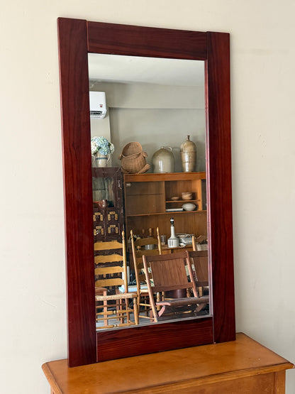 Rosewood mirror