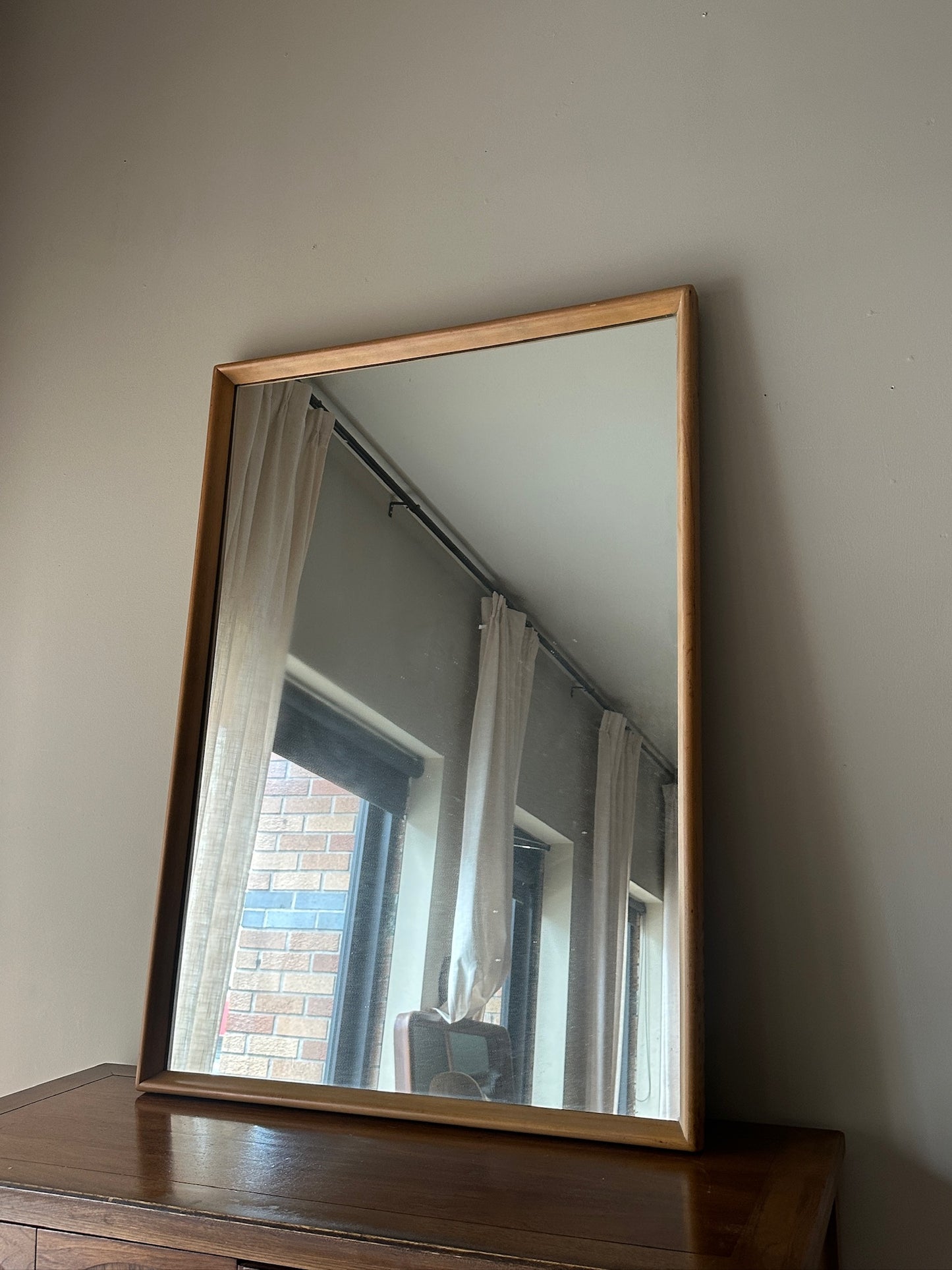 Maple mirror